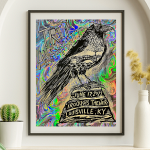 Trey Anastasio - Iroquois Theater Louisville KY June 17 2022 FOIL - Live Concert Poster Wall Art Print - 200069