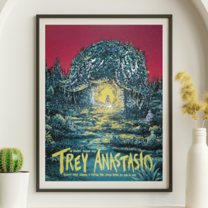 Trey Anastasio - Frederik Meljer Gardens Grand Rapids MI June 20 2022 - Live Concert Poster Wall Art Print - 200020
