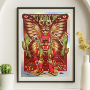 Trey Anastasio - Orpheum Theater Phoenix AZ October 3 3022 FOIL - Live Concert Poster Wall Art Print - 200009