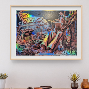 Trey Anastasio - Santa Barbara CA October 7 2022 FOIL - Live Concert Poster Wall Art Print - 200003