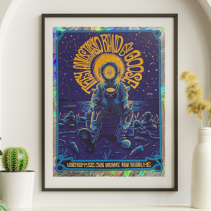 Trey Anastasio - Cross Insurance Arena Portland ME November 9 2022 FOIL - Live Concert Poster Wall Art Print - 200001