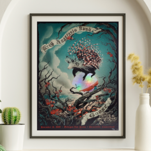 Trey Anastasio - Mohegan Sun Arena Uncassville CT November 12 2022 FOIL - Live Concert Poster Wall Art Print - 200047