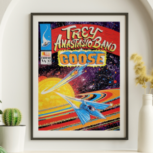 Trey Anastasio - Eaglebank Arena Fairfax VA November 17 2022 - Live Concert Poster Wall Art Print - 200029