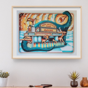 Trey Anastasio - War Memorial Arena Syracuse NY November 18 2022 - Live Concert Poster Wall Art Print - 200048