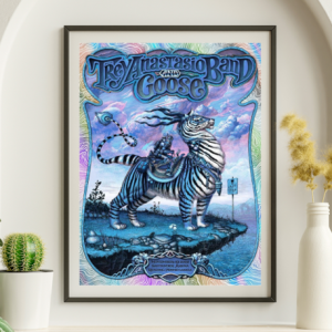 Trey Anastasio 22-11-19 Santander Arena Reading PA FOIL 1 - Live Concert Poster Wall Art Print - 200007