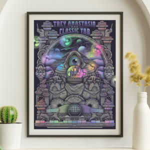 Trey Anastasio - Georgia Theater Athens GA September 20 2023 FOIL - Live Concert Poster Wall Art Print - 200050