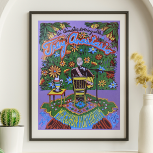 Trey Anastasio - Mershon Auditorium Columbus OH March 14 2025 VARIANT - Live Concert Poster Wall Art Print - 200013