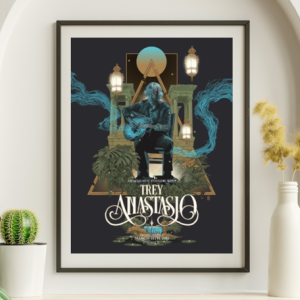 Trey Anastasio - Orchestra Hall Chicago IL March 18 2025 - Live Concert Poster Wall Art Print - 200059