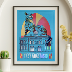 Trey Anastasio - Ryman Auditorium Nashville TN March 23 2025 FOIL - Live Concert Poster Wall Art Print - 200043