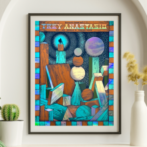 Trey Anastasio - Tennessee Theater Knoxville TN April 1 2025 FOIL - Live Concert Poster Wall Art Print - 200004