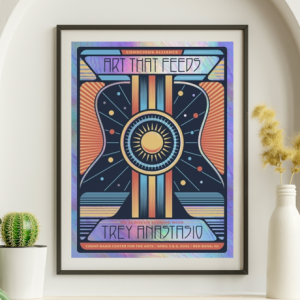 Trey Anastasio - Count Basie Center Red Bank NJ April 5 2025 FOIL - Live Concert Poster Wall Art Print - 200017