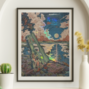 Trey Anastasio - Count Basie Center Red Bank NJ ALTERNATE April 25 2025 FOIL - Live Concert Poster Wall Art Print - 200045