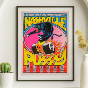 Nashville Pussy - Tour 2005- Live Concert Poster Wall Art Print - 165001