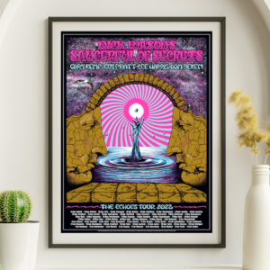 Nick Mason - Echoes 2022 Tour1 - Live Concert Poster Wall Art Print - 167001