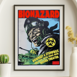 Biohazard - Moore Theater, November 18, 1994 - Live Concert Poster Wall Art Print - 113001