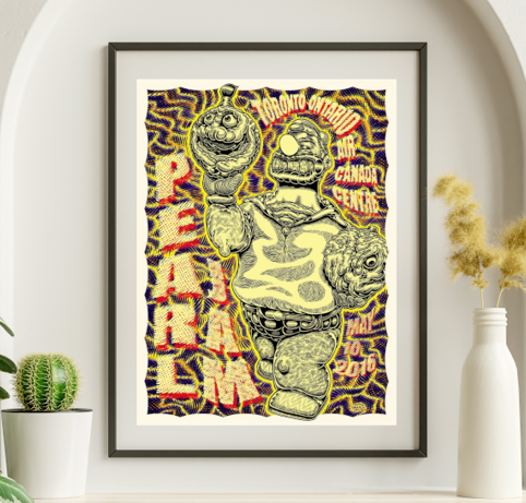 Pearl Jam - Air Canada Centre Toronto Ontario May 10 2016 - Live Concert Poster Wall Art Print - 170014