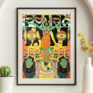 Pearl Jam - Wrigley Field Chicago IL August 29 2024 - Live Concert Poster Wall Art Print - 170022