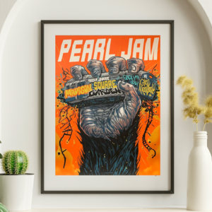 Pearl Jam - Madison Square Garden NY September 4 2024 - Live Concert Poster Wall Art Print - 170023