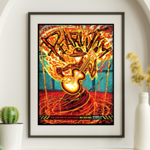 Pearl Jam - PPG Paints Arena Pittsburgh PA May 16 2025 - Live Concert Poster Wall Art Print - 170031