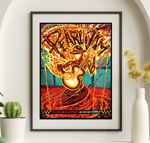 Pearl Jam - PPG Paints Arena Pittsburgh PA May 16 2025 - Live Concert Poster Wall Art Print - 170031