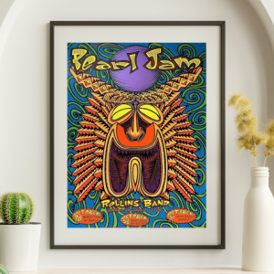 Pearl Jam - Warfield SF CA October 28 1993 - Live Concert Poster Wall Art Print - 170033