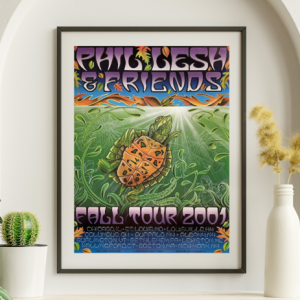 Phil Lesh - Fall Tour 2001 - Live Concert Poster Wall Art Print - 171002