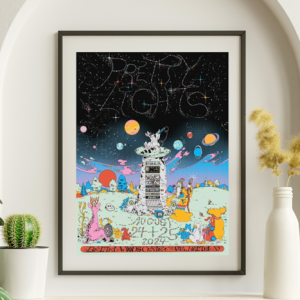 Pretty Lights - Bethel Woods Center Bethel NY August 24 2024 - Live Concert Poster Wall Art Print - 173001