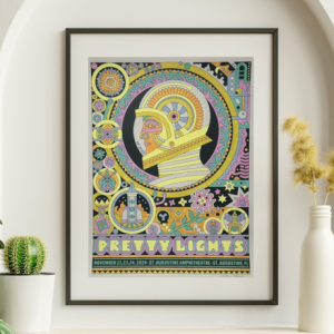 Pretty Lights - St. Augustine Amphitheater, St. Augustine FL November 22 2024 - Live Concert Poster Wall Art Print - 173002