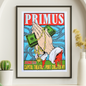 Primus - Capital Theater Port Chester NY June 24 2014 - Live Concert Poster Wall Art Print - 174003