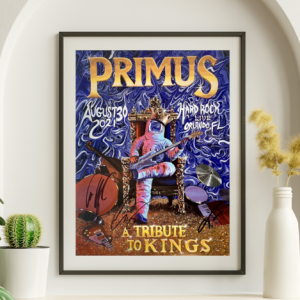Primus - Hard Rock Cafe Orlando FL August 30 2021 - Live Concert Poster Wall Art Print - 174007
