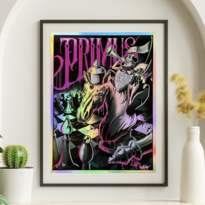 Primus - Asbury Park NJ September 25 2021 NOT FOIL - Live Concert Poster Wall Art Print - 174009