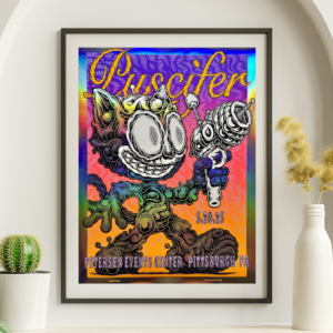 Puscifer - Peterson Events Center Pittsburgh PA May 20 2025 NOT FOIL - Live Concert Poster Wall Art Print - 176006