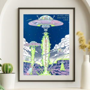 Puscifer - Van Andel Arena Grand Rapids MI May 28 2025 - Live Concert Poster Wall Art Print - 176007