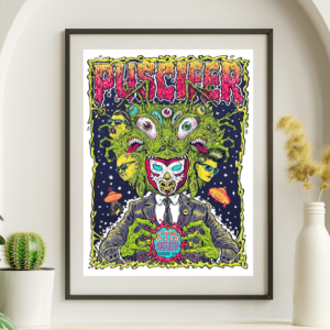 Puscifer - White River Amphitheater Auburn WA June 7 2025 - Live Concert Poster Wall Art Print - 176008