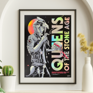 Queens of the Stone Age - Broadwater Parklands Australia February 24 2024 NOT FOIL - Live Concert Poster Wall Art Print - 177004