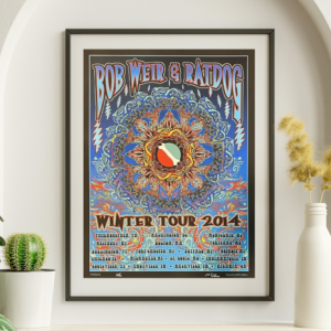 Ratdog - Winter Tour 2014 - Live Concert Poster Wall Art Print - 179001