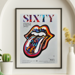 Rolling Stones - Earnst Happel Stadium Vienna Austria July 15 2022 - Live Concert Poster Wall Art Print - 183001