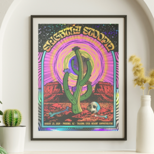 Slightly Stoopid - Talking Stick Resort Amphitheater Phoenix AZ August 25 2024 NOT FOIL - Live Concert Poster Wall Art Print - 186001