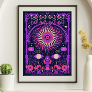 Smashing Pumpkins - Accor Arena Paris June 16 2024 - Live Concert Poster Wall Art Print - 187002