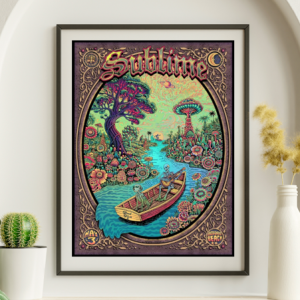 Sublime - Redondo Beach CA May 3 2025 - Live Concert Poster Wall Art Print - 191001