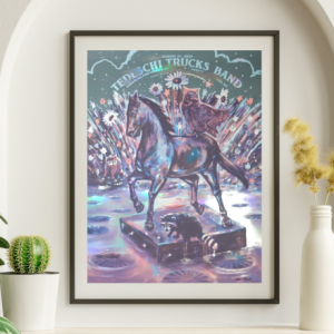 Tedeschi Trucks - Saratoga Performing Arts Center Saratoga NY August 31 2024 NOT FOIL - Live Concert Poster Wall Art Print - 194002