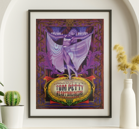 Tom Petty - Fillmore SF CA February 3 1997 - Live Concert Poster Wall Art Print - 197003