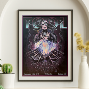 Tool - TD Garden Boston MA November 14 2019 NOT FOIL - Live Concert Poster Wall Art Print - 198002