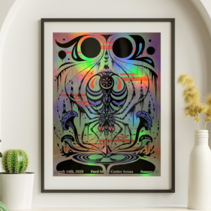 Tool - Ford Idaho Center Arena Nampa ID March 14 2020 NOT FOIL - Live Concert Poster Wall Art Print - 198005
