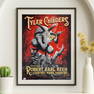 Tyler Childress - Aragon Ballroom Chicago IL October 31 2019 - Live Concert Poster Wall Art Print - 201001