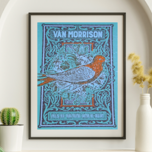 Van Morrison - Wang Theater Boston MA April 26 2016 - Live Concert Poster Wall Art Print - 203002
