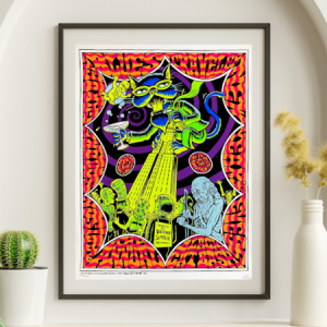 Blues Traveler - Madison Square Garden NY, December 31, 1996 - Live Concert Poster Wall Art Print - 218001