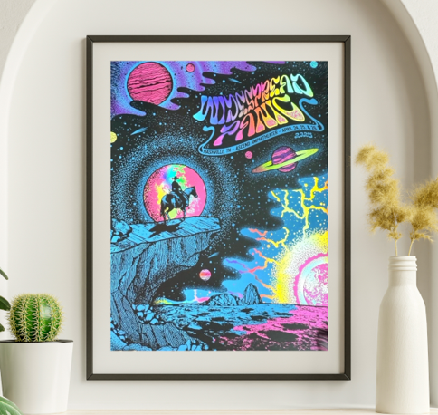 Widespread Panic - Ascend Amphitheater Nashville TN April 24 2025 - Live Concert Poster Wall Art Print - 207016