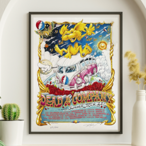 Dead and Company - Summer Tour 2022- Live Concert Poster Wall Art Poster Print - 131036