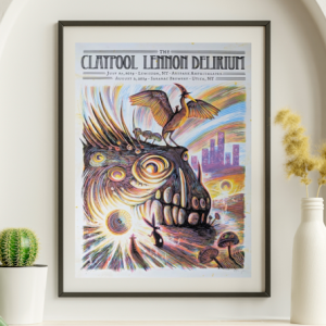 Claypool Lennon Delirium - Artpark Amphitheater, Lewiston NY, August 2, 2019 - Live Concert Poster Wall Art Print - 124001